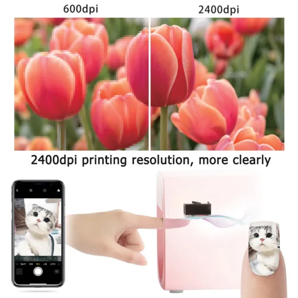 3D Mobile Nail Printer – Portable Digital Nail Art Machine - Image 4