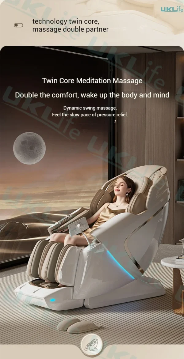 Zero Gravity 4D Massage Chair with Thai Stretch Function - Image 9