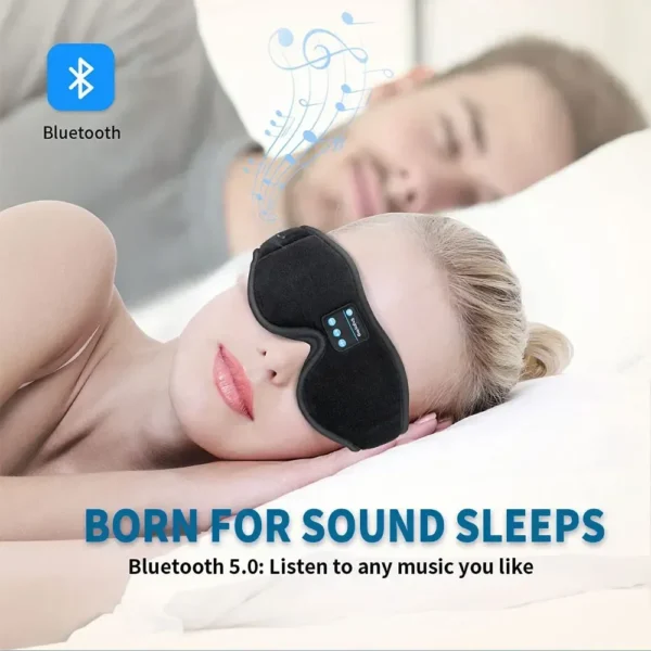 Bluetooth Sleep Mask with Music Player - Image 2
