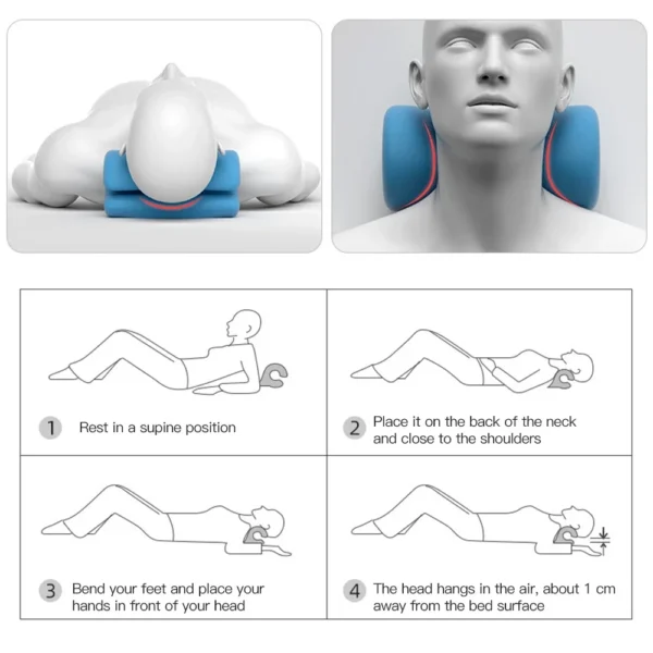 U-Shaped Cervical Shiatsu Massage Pillow - Image 5