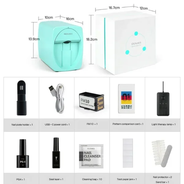 FM10 Ink Cartridge – Professional 3D Nail Printer Replacement - Image 6