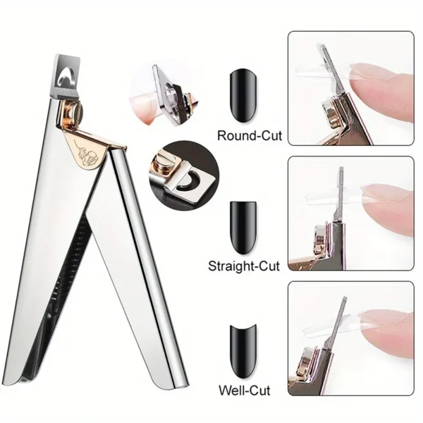 Stainless Steel UV Gel Nail Clippers