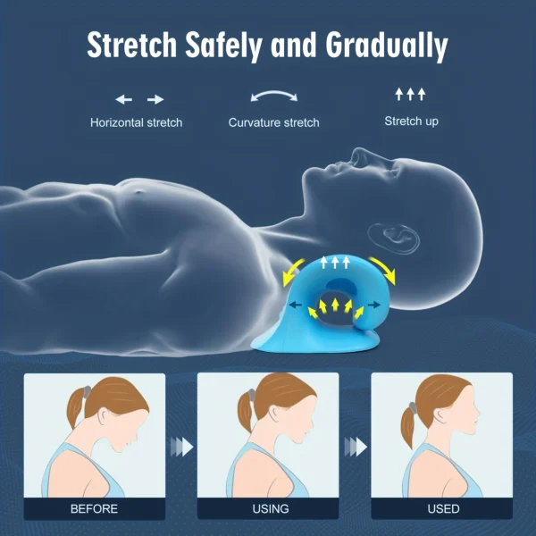 U-Shaped Cervical Shiatsu Massage Pillow - Image 4