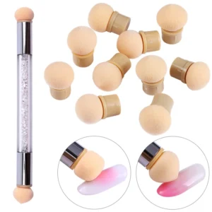 GRADIENT SPONGE NAIL ART BRUSHES