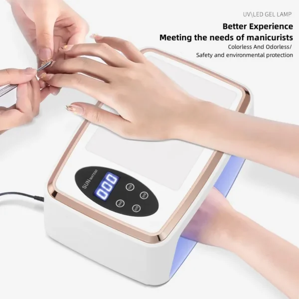 UV LED Nail Dryer - 90 LEDs with Motion Detection - Image 2