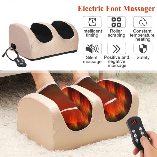 Electric Foot Massager with Heat Function - Image 4