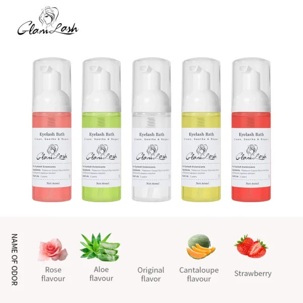 GlamLash Foaming Eyelash Cleanser