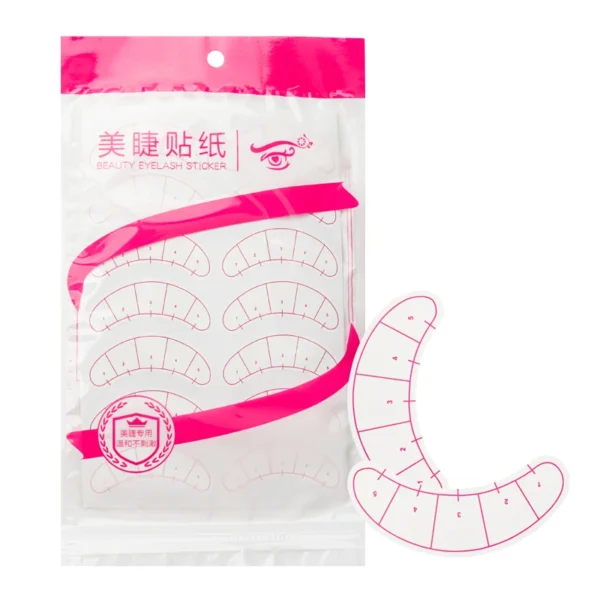 Eyelash Mapping Stickers
