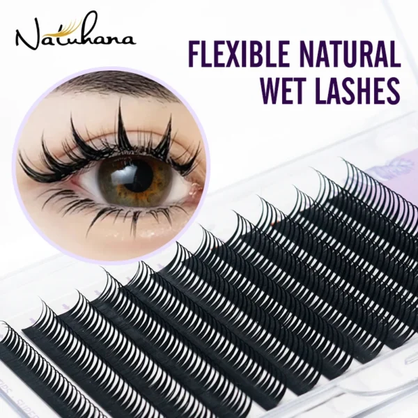 Wet Synthetic Eyelash Extensions – Manga Wispy Cosplay Volume