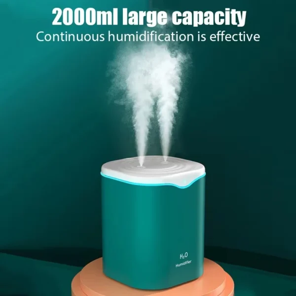 Dual Mist Humidifier - 2000ml - Image 3