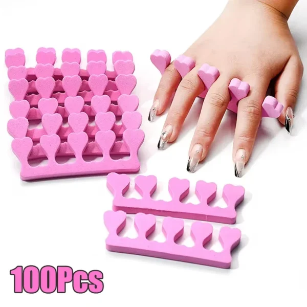 Soft Toe Separators for Nail Art - Image 2