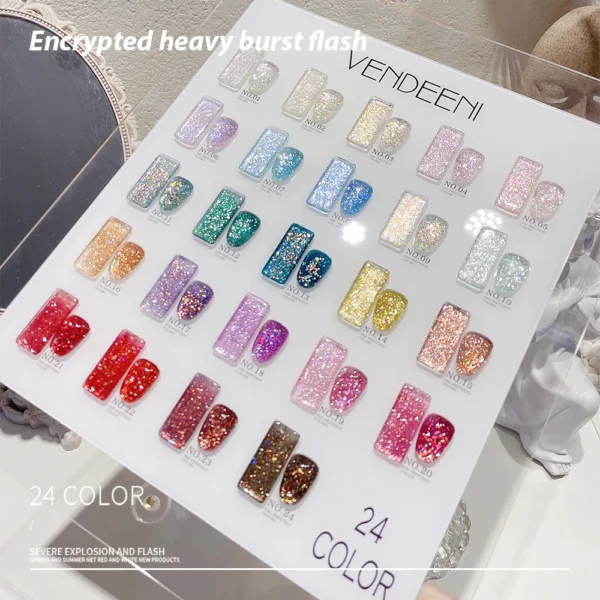 Heavy Explosion Flash Glitter Gel Polish - Image 3