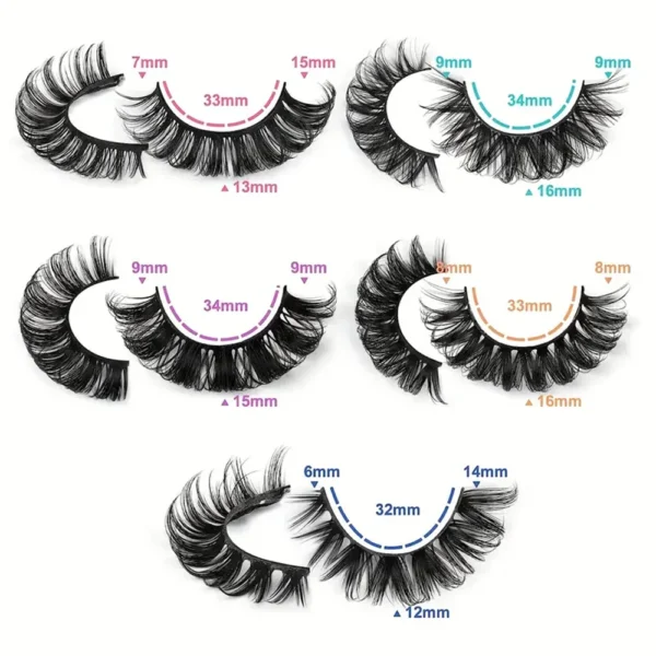 3D Dramatic Volume False Lashes Set - Image 4