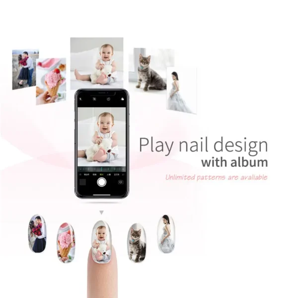 3D Mobile Nail Printer – Portable Digital Nail Art Machine - Image 3