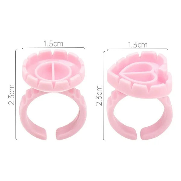 Disposable Eyelash Glue Rings - Image 4