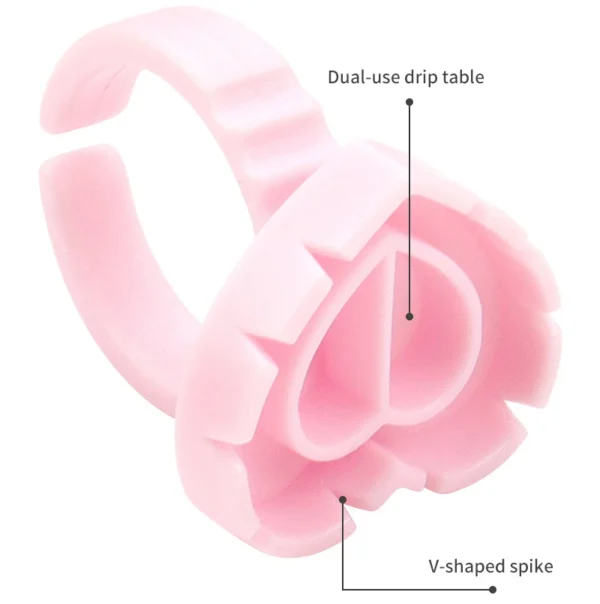 Disposable Eyelash Glue Rings - Image 3
