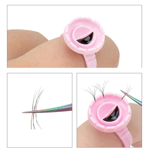 Disposable Eyelash Glue Rings - Image 6