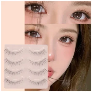 Natural False Lashes Set - Korean Style