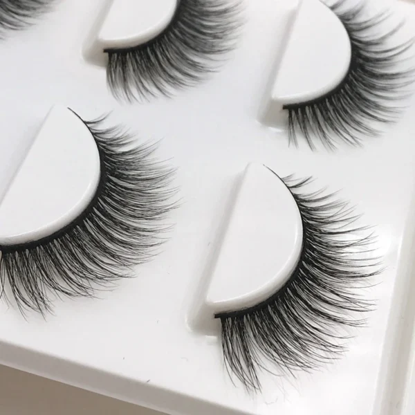 3D Mink-Like False Lashes Set - Image 2