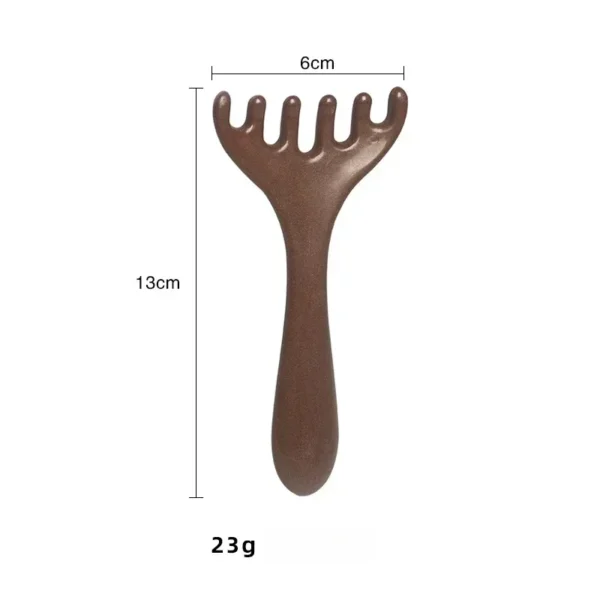 Wooden Head Meridian Massage Comb - Image 5