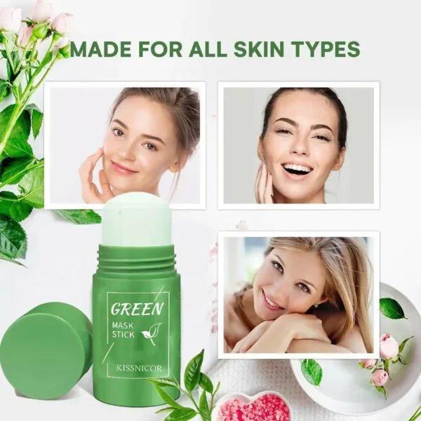 Green Tea Cleansing Mask Stick - 40G - Image 3