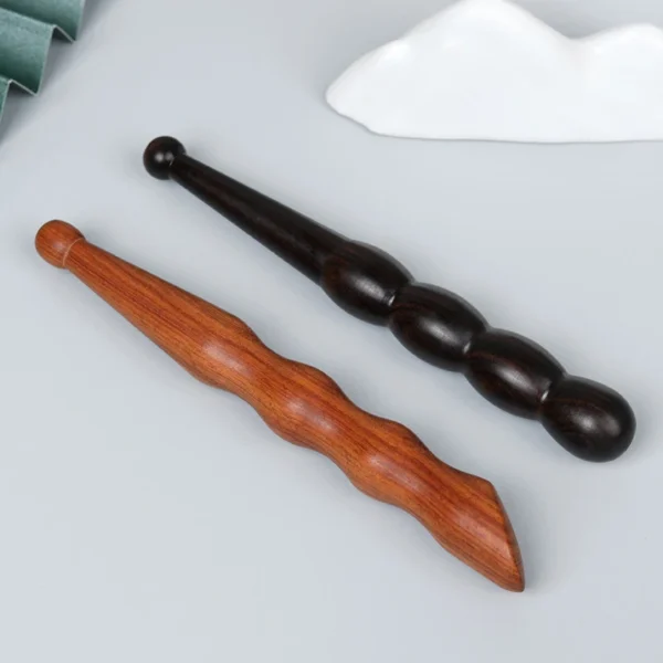 Wooden Spa Muscle Roller Stick Cellulite Blaster Tool - Image 4