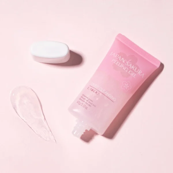 Sakura Brightening Exfoliating Peeling Gel - 60g - Image 2