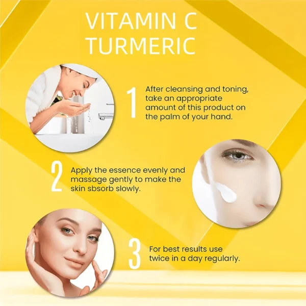Vitamin C & Turmeric Moisturizing Face Cream - 40g - Image 6