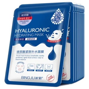 Hyaluronic Acid Hydrating Face Mask - 10 Pieces
