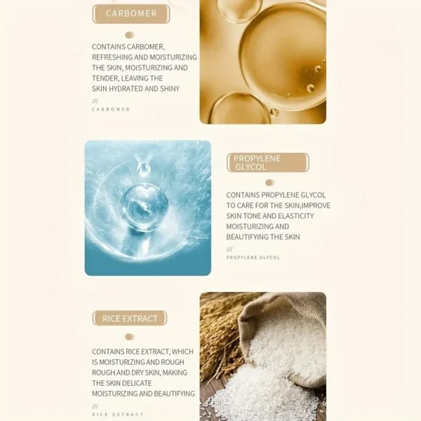 Rice Raw Pulp Face Cream - 50g - Image 5