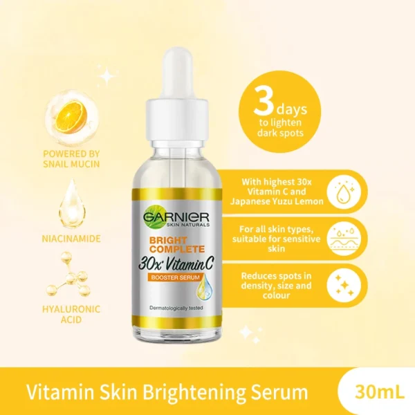 Vitamin C Brightening Booster Serum - 30ml - Image 3
