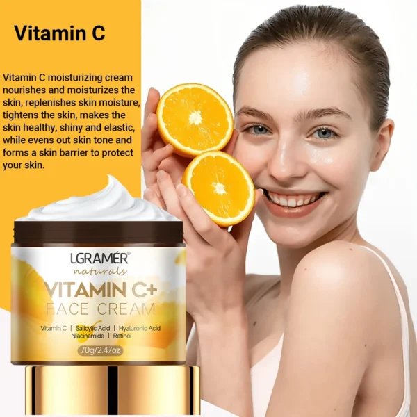 Vitamin C+ Face Cream - 70g - Image 3