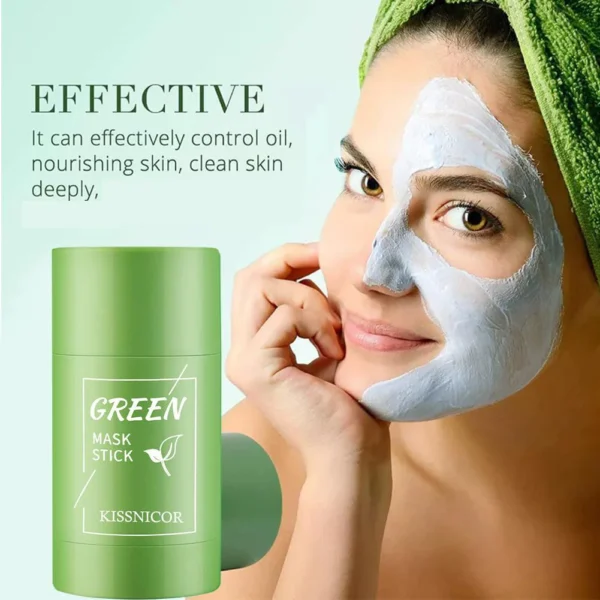 Green Tea Cleansing Mask Stick - 40G - Image 2